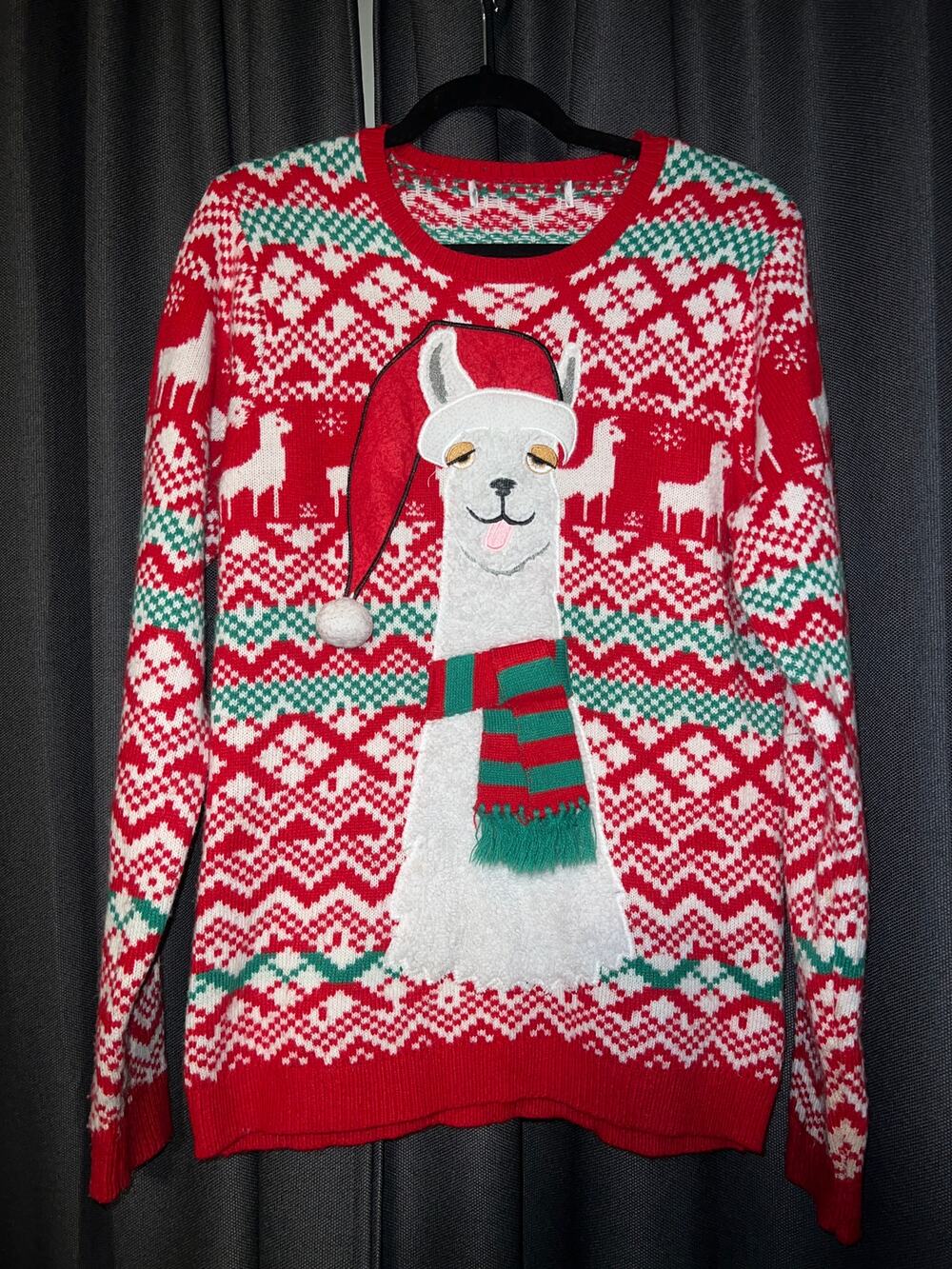 Ugly Christmas Sweater Xmas Size Medium